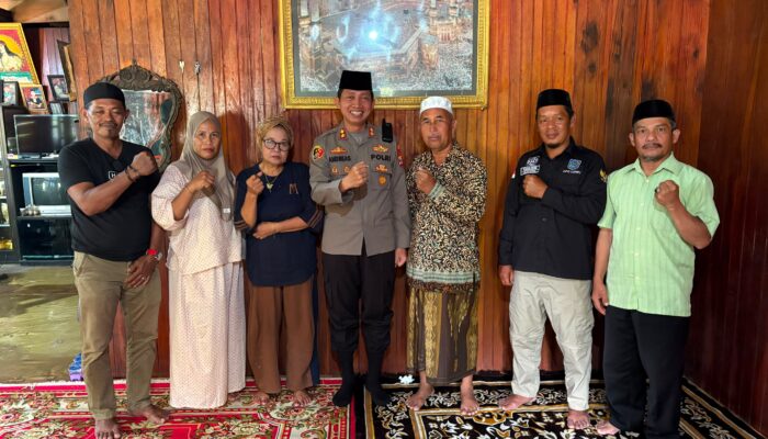 Kapolres Luwu dan Tokoh Masyarakat Larompong Satukan Langkah Jaga Kamtibmas