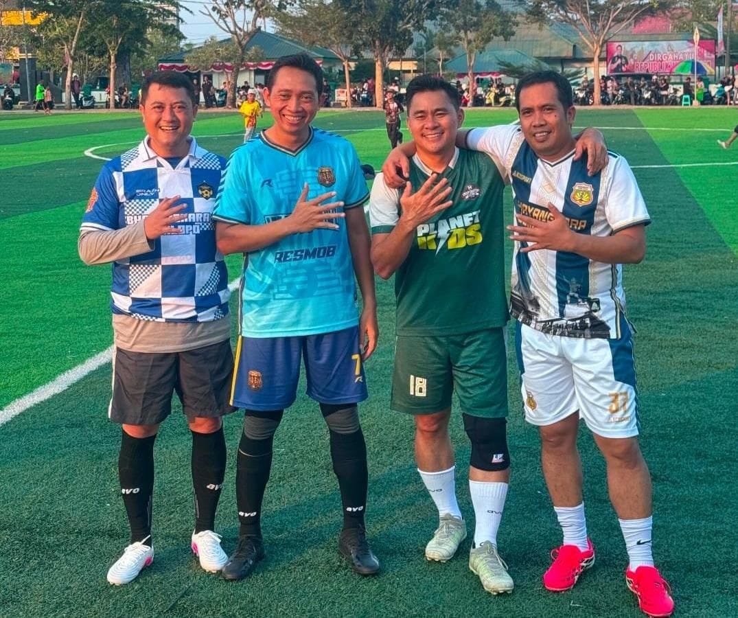 Friendly Match, TNI-Polri Perkuat Sinergitas di Luwu Raya