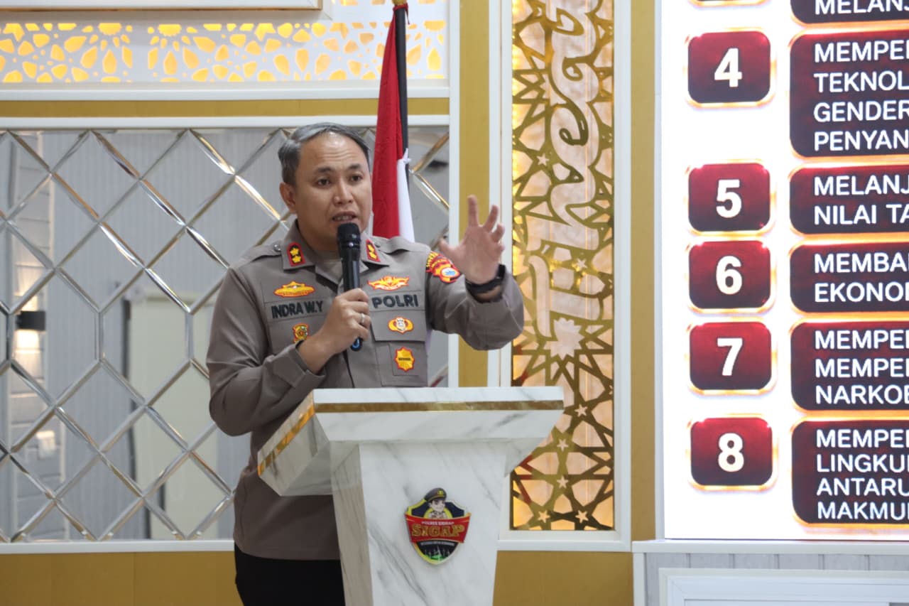 Di Hadapan Perwira, Kapolres Sidrap Sampaikan Tiga Arah Kebijakan