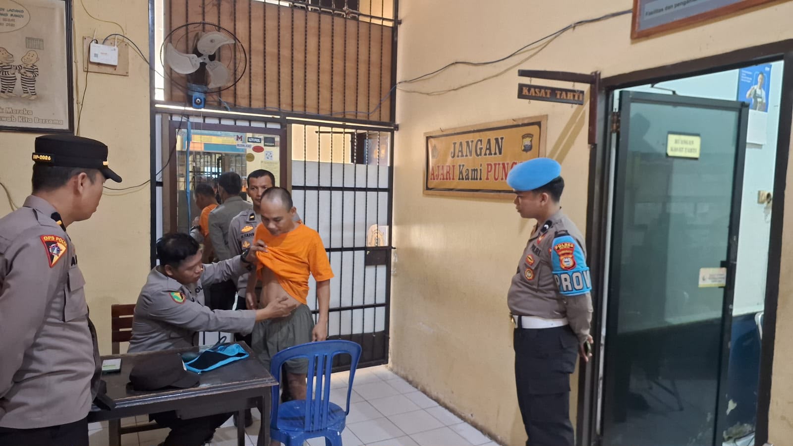 Di Balik Jeruji, Tahanan Polres Luwu Tetap Dapat Perhatian