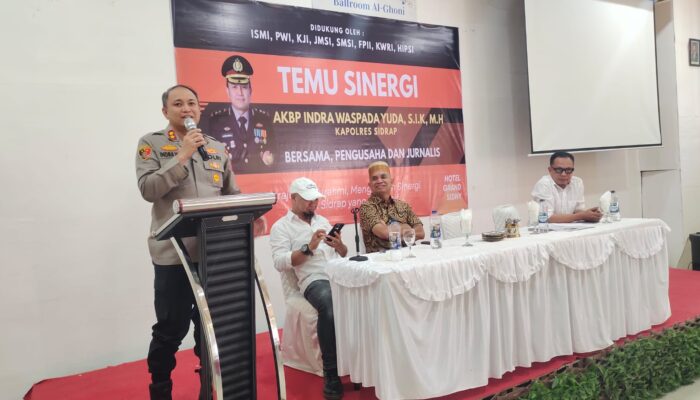 Temu Sinergi Pengusaha dan Jurnalis Bersama Kapolres Sidrap, Perkuat Kolaborasi untuk Daerah