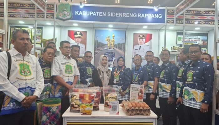 Aktivitas Pertanian Sidrap Tampil di APKASI Expo 2026, Tarik Perhatian Pengunjung