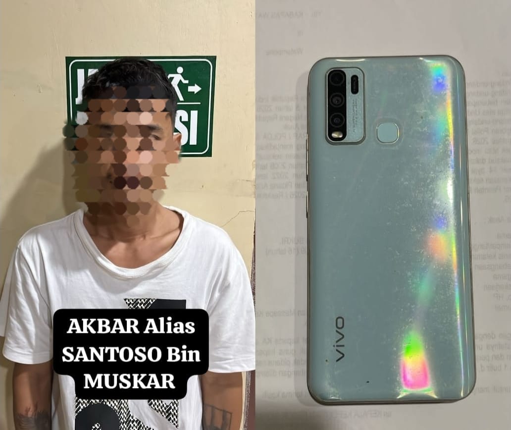 Resmob Polres Sidrap Amankan Pria Diduga Curi HP di Rumah Kost