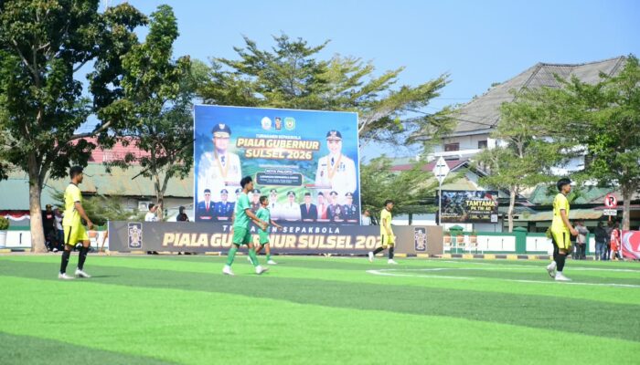 Piala Gubernur Sulsel Regional Utara Bergulir di Palopo, Dua Laga Berakhir Imbang