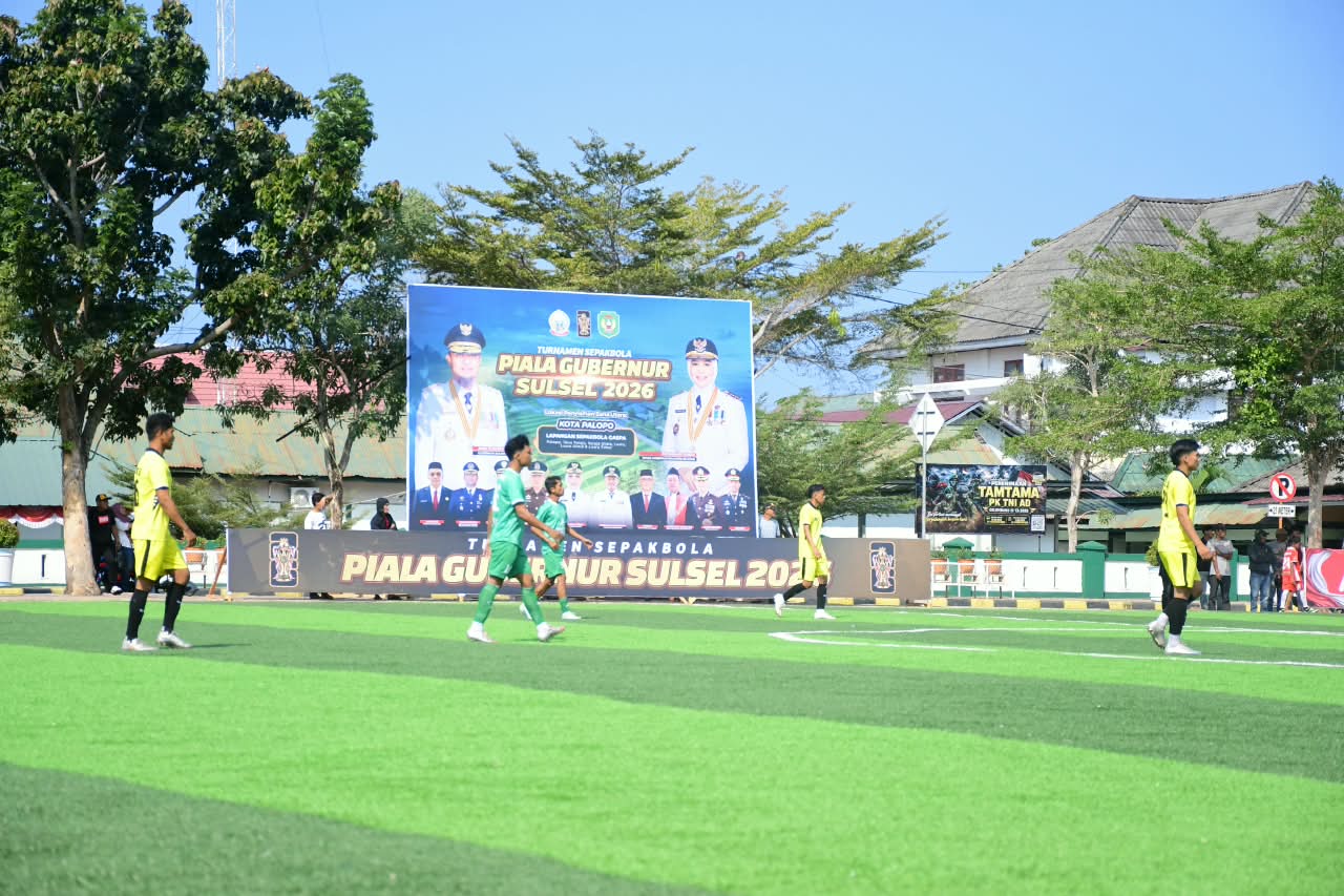 Piala Gubernur Sulsel Regional Utara Bergulir di Palopo, Dua Laga Berakhir Imbang