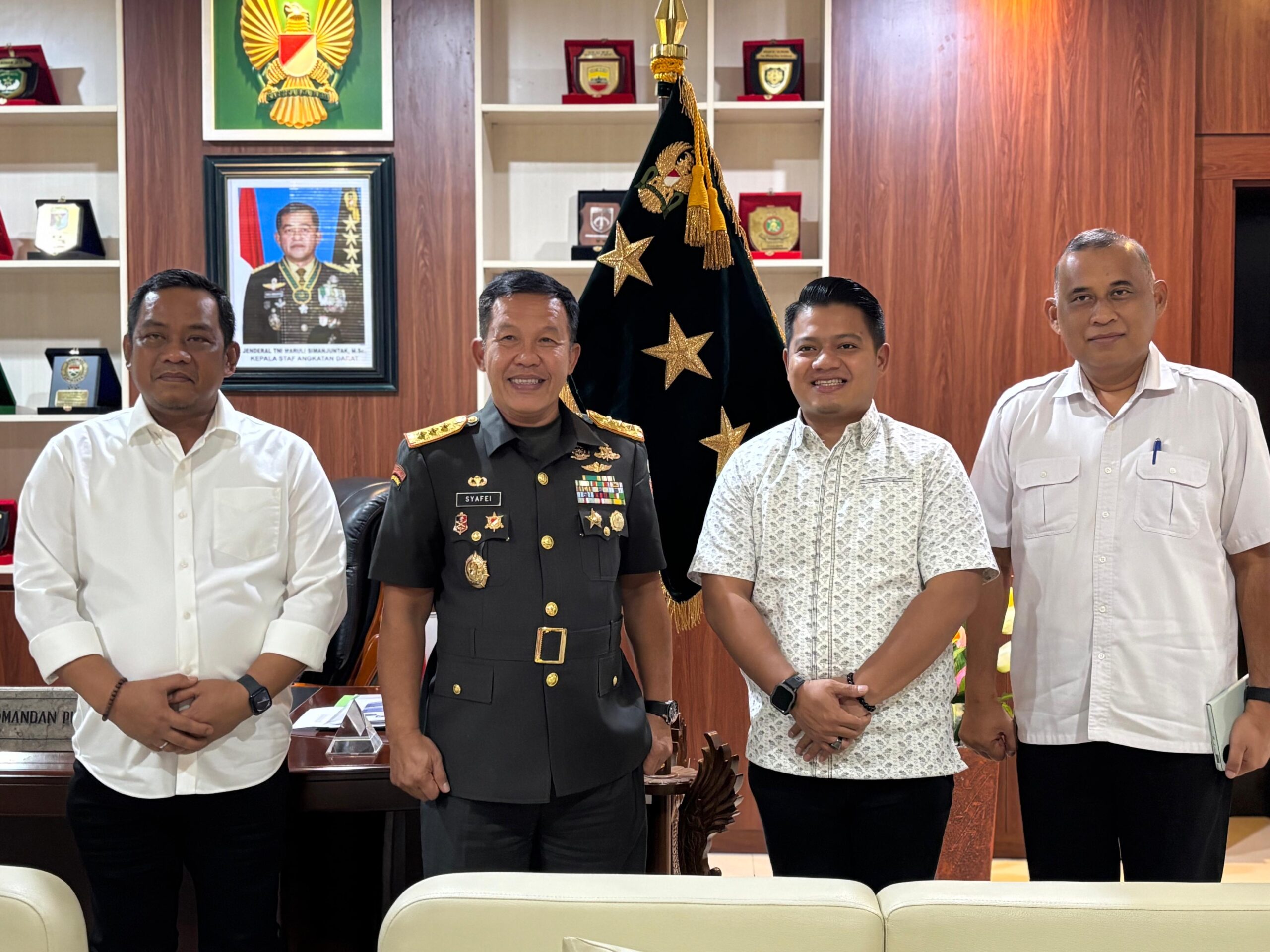 Pemkab Luwu Gandeng Pusterad Percepat Pembangunan Infrastruktur Dasar