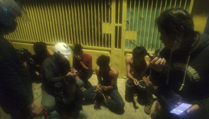 Penyerangan Dini Hari di Rappocini, Sembilan Remaja Diamankan