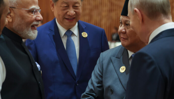 Bertemu di New Delhi, Prabowo dan Modi Ikuti KTT ke-18 BRICS