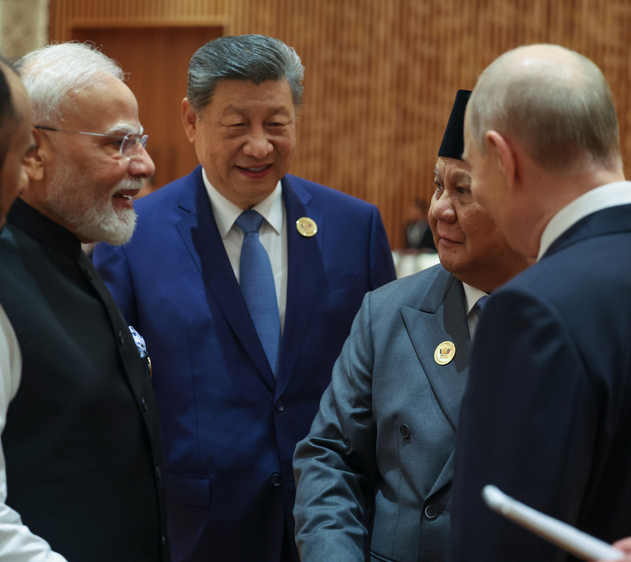 Bertemu di New Delhi, Prabowo dan Modi Ikuti KTT ke-18 BRICS