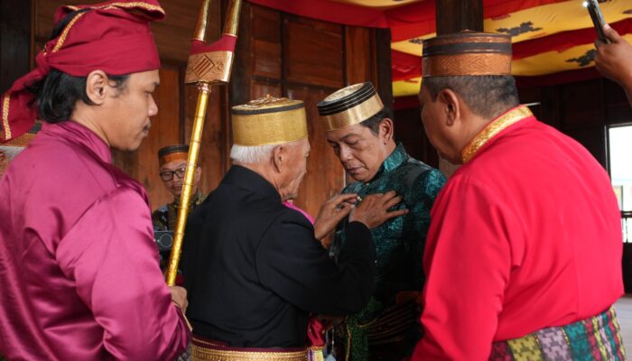 Terima Keris Kedatuan, MDA Dapat Restu Adat Menuju First Gold Awak Mas