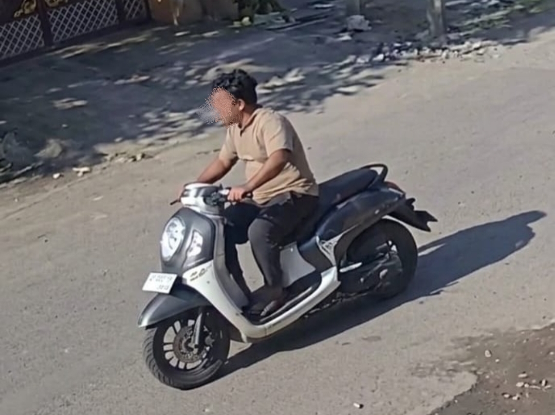 Motor Kurir Perempuan Hilang di Lautang Benteng, Polisi Selidiki Rekaman CCTV