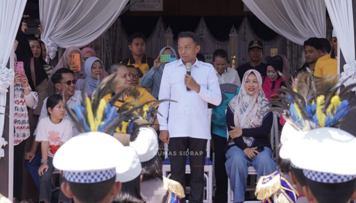 Syaharuddin Lepas 31 Polisi Cilik Sidrap Berlaga di Kabupaten Bone