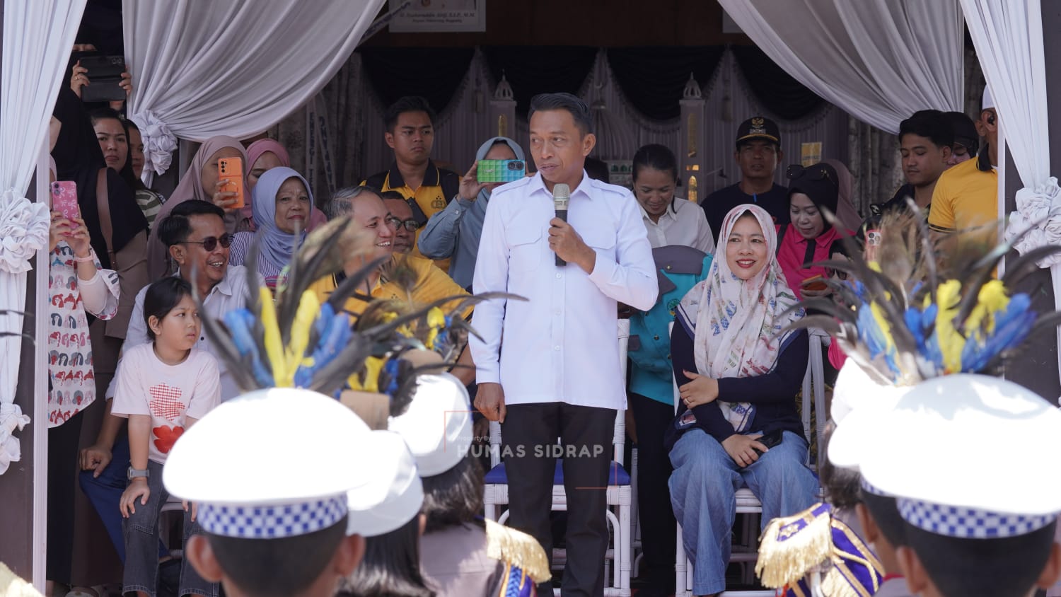 Syaharuddin Lepas 31 Polisi Cilik Sidrap Berlaga di Kabupaten Bone