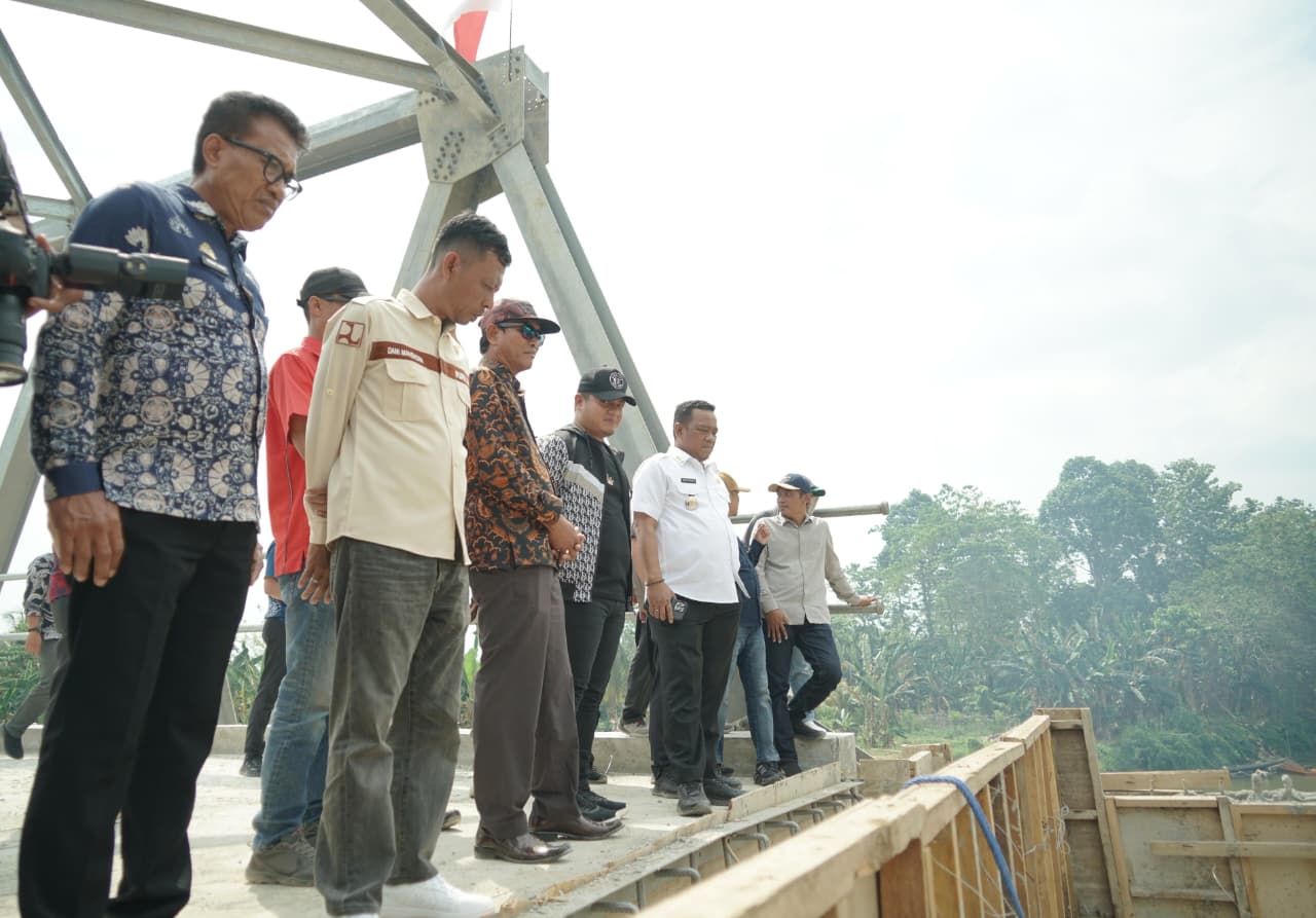 Jembatan Salu Jambu Capai 93 Persen, Siap Hubungkan Luwu dan Luwu Utara