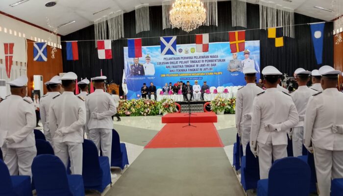 SMK Pelayaran Samudera Nusantara Utama Palopo Luluskan 60 Perwira Niaga