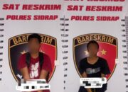 Polres Sidrap Tangkap Dua Residivis Curanmor, Empat Motor Diamankan