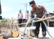 Polres Sidrap Salurkan 4.000 Liter Air Bersih untuk Warga Lainungan