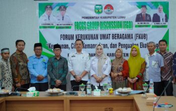 Sekda Luwu di FKUB: Perbedaan adalah Kekuatan Bukan Alasan Perpecahan