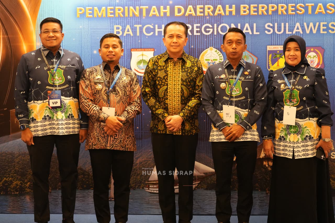 Sidrap Raih Terbaik III Pengelolaan Sampah dan Lingkungan Asri Regional Sulawesi