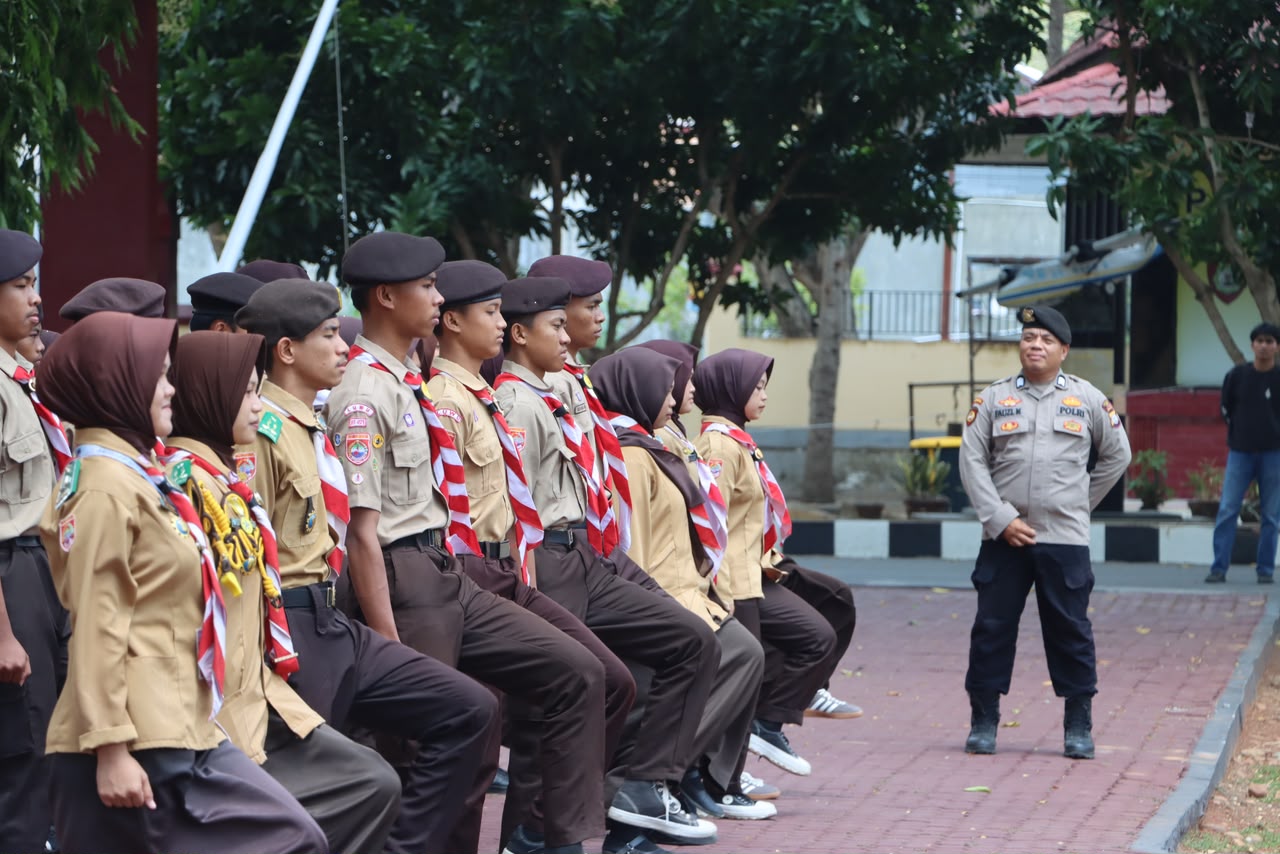 Saka Bhayangkara Polres Luwu Gelar Perkemahan 3 Hari