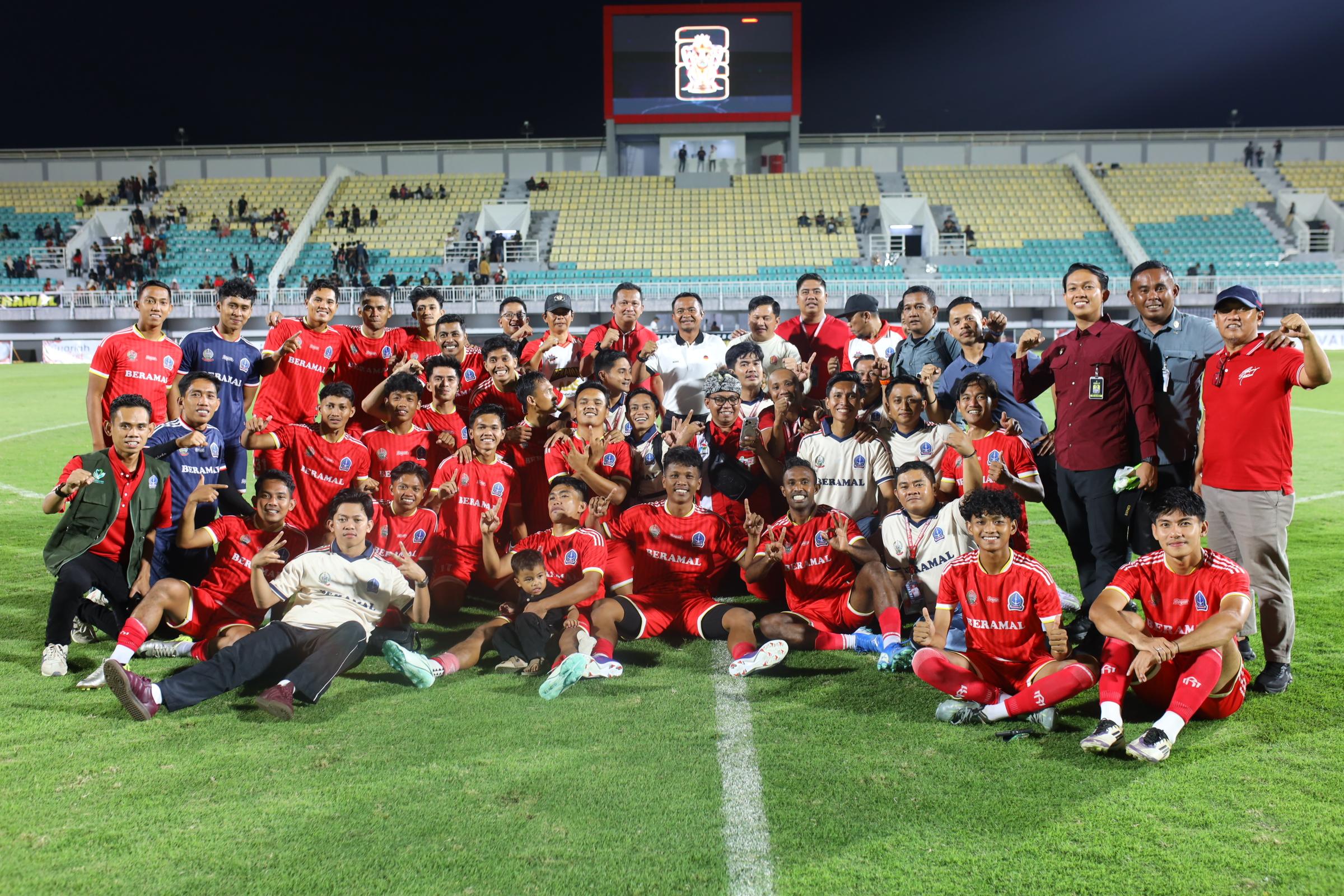 Dramatis! Bone Beramal FC Singkirkan Jeneponto Lewat Adu Penalti