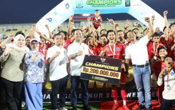 Bone BerAmal FC Juara Piala Gubernur Sulsel 2026