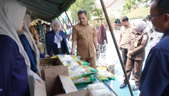 Sambut HUT ke-81 TNI, Kodim 1403/Palopo Gelar Bazar Murah