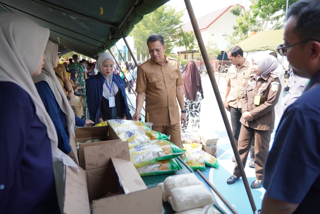 Sambut HUT ke-81 TNI, Kodim 1403/Palopo Gelar Bazar Murah