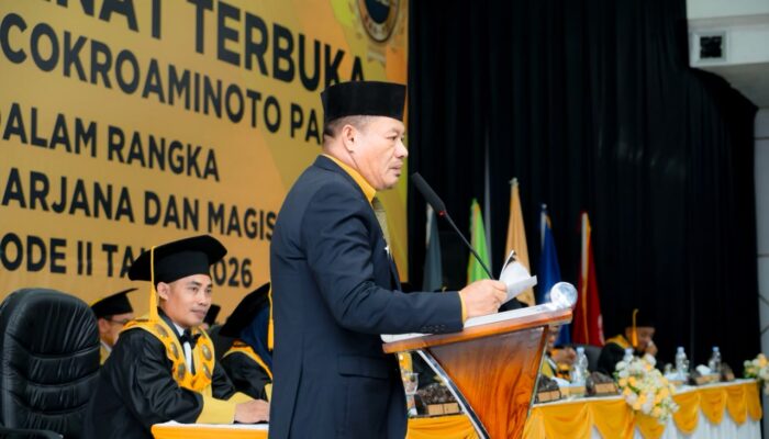 Wisuda Periode II, UNCP Luluskan 807 Sarjana dan Magister