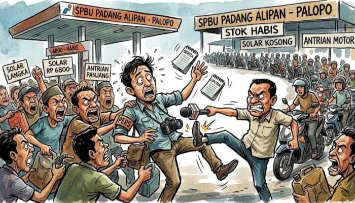 Rekam Antrean BBM, Wartawan di Palopo Diduga Mengalami Intimidasi