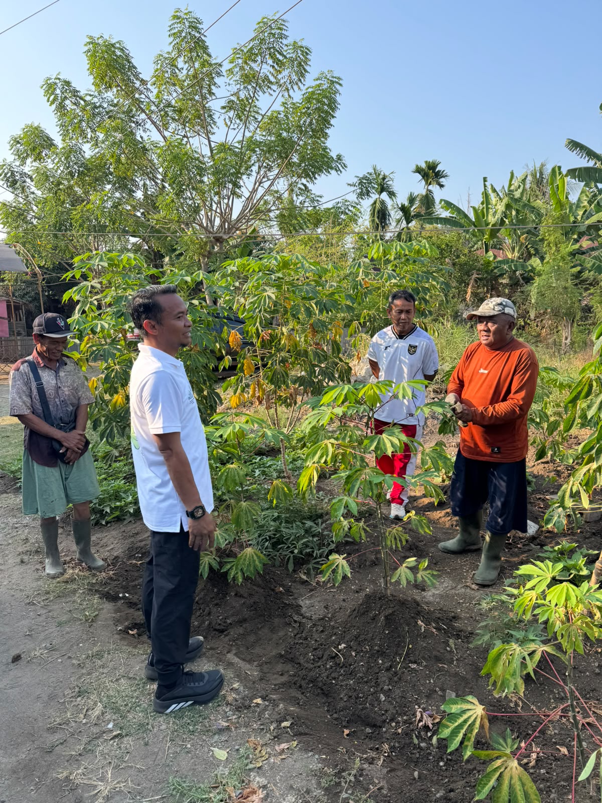 Jalan Pagi di Macege, Bupati Bone Ajak Warga Manfaatkan Lahan Kosong untuk Pangan