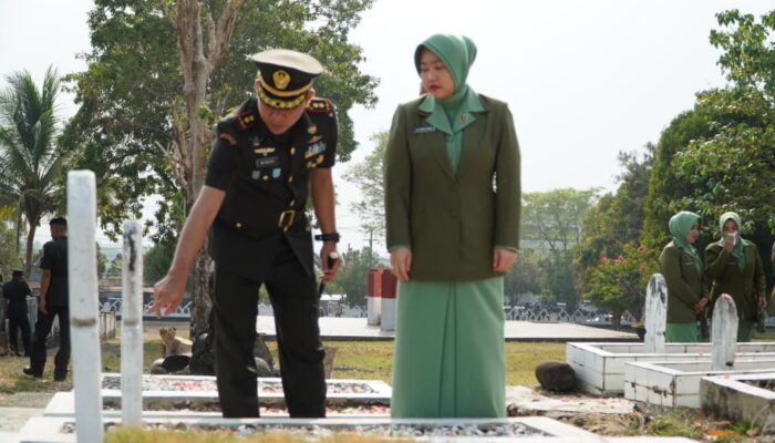 Kodim 1403/Palopo Ziarah ke TMP, Kenang Jasa Pahlawan Jelang HUT TNI