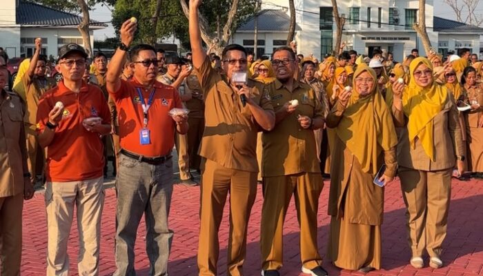 Pemkab Sidrap Galakkan Gerakan Makan Telur