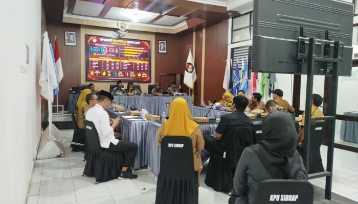 KPU Sidrap Tetapkan 245.915 Pemilih pada Pemutakhiran Data Triwulan III 2026