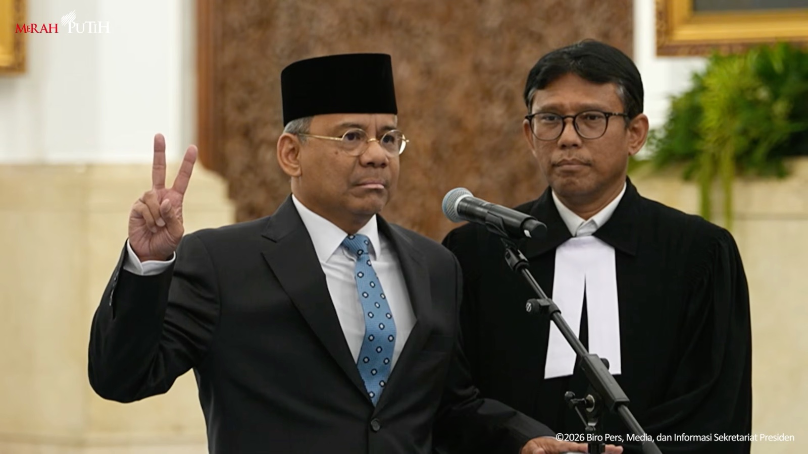 Prabowo Lantik Suahasil Nazara Jadi Menteri Keuangan