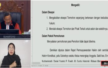 MK Ketok Palu Gugatan Pendidikan Ditolak, Gibran Tetap Wapres