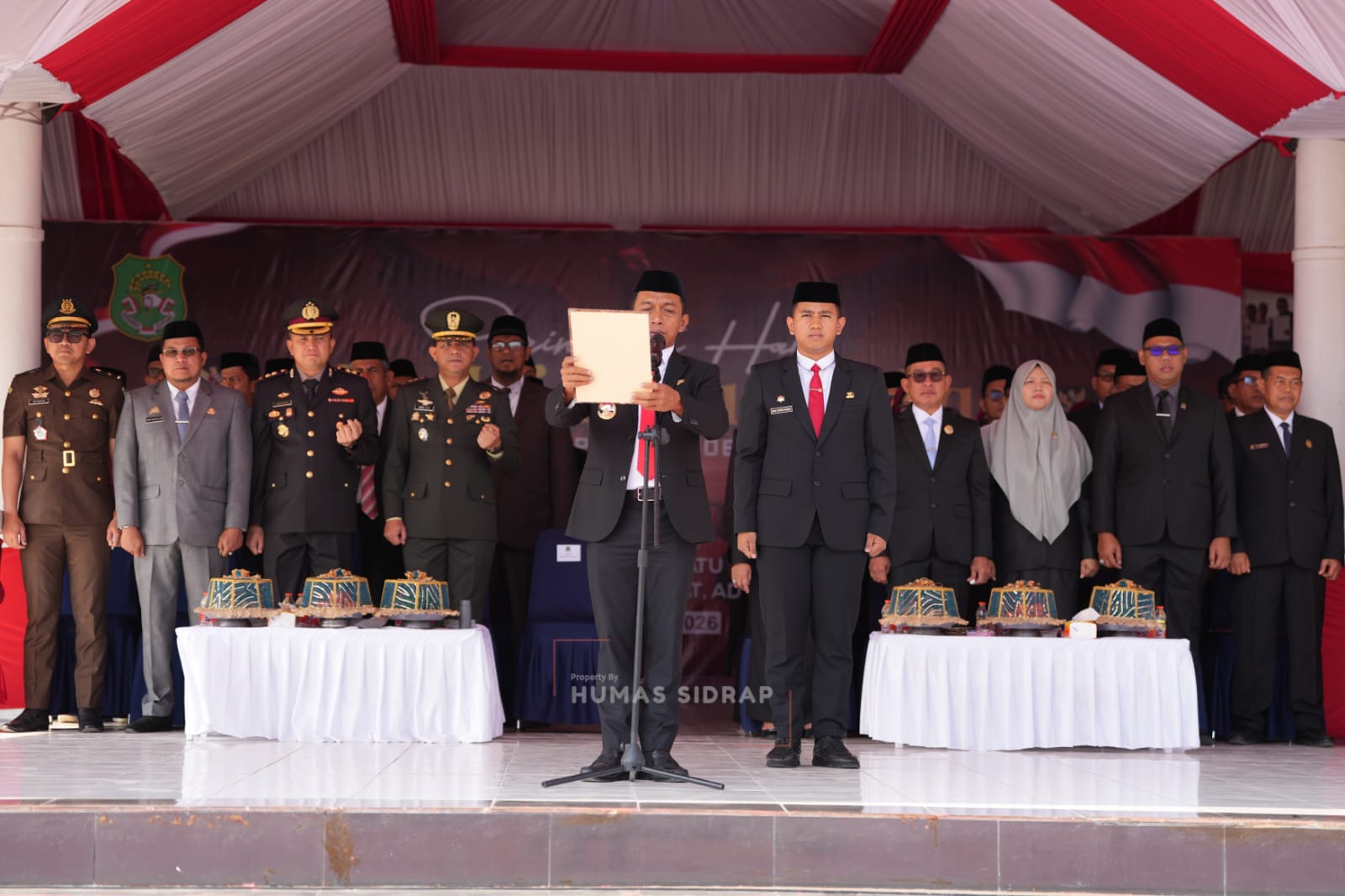 Hari Kesaktian Pancasila, Bupati Sidrap Tekankan Disiplin dan Kebersamaan