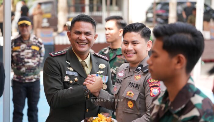 Bukan Sekadar Seremoni, HUT ke-81 TNI di Sidrap Dirayakan Bersama Masyarakat