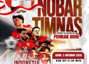 Bupati dan Wabup Bone Bakal Nobar Final Indonesia vs Thailand di Lapangan Merdeka