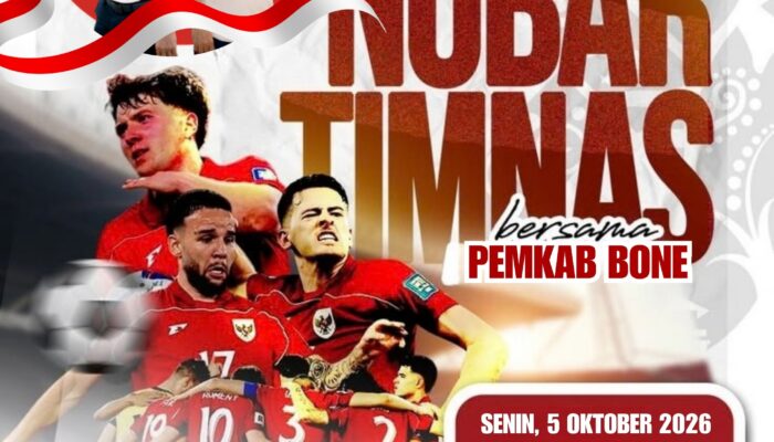 Bupati dan Wabup Bone Bakal Nobar Final Indonesia vs Thailand di Lapangan Merdeka