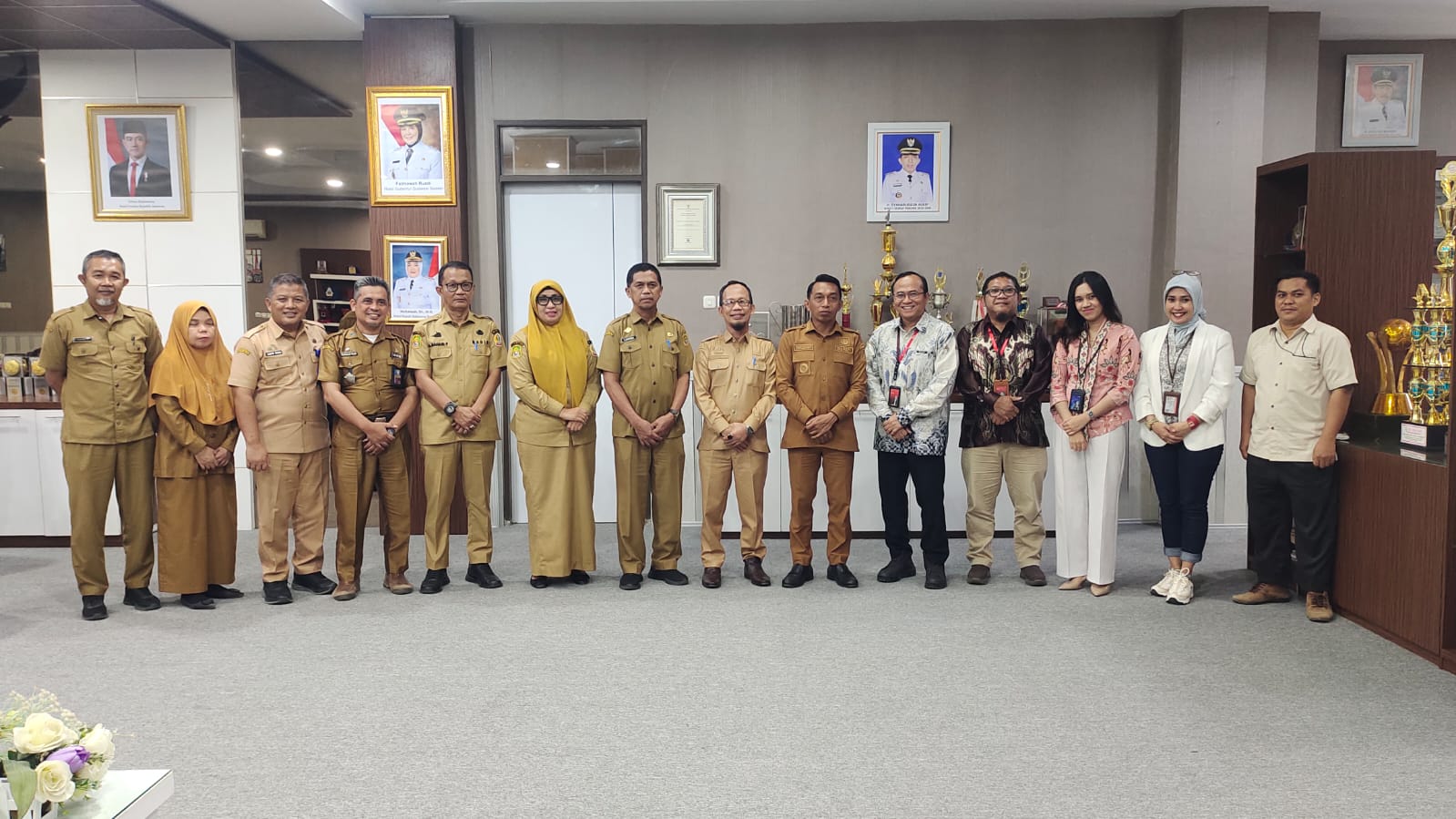 Terima GM Witel Telkom Sulbagsel, Bupati Sidrap Dorong Pemerataan Jaringan Internet