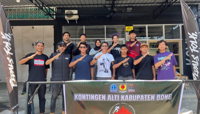 ALTI Bone Raih Dua Perak di Eksibisi Lari Trail Porprov Sulsel XVIII