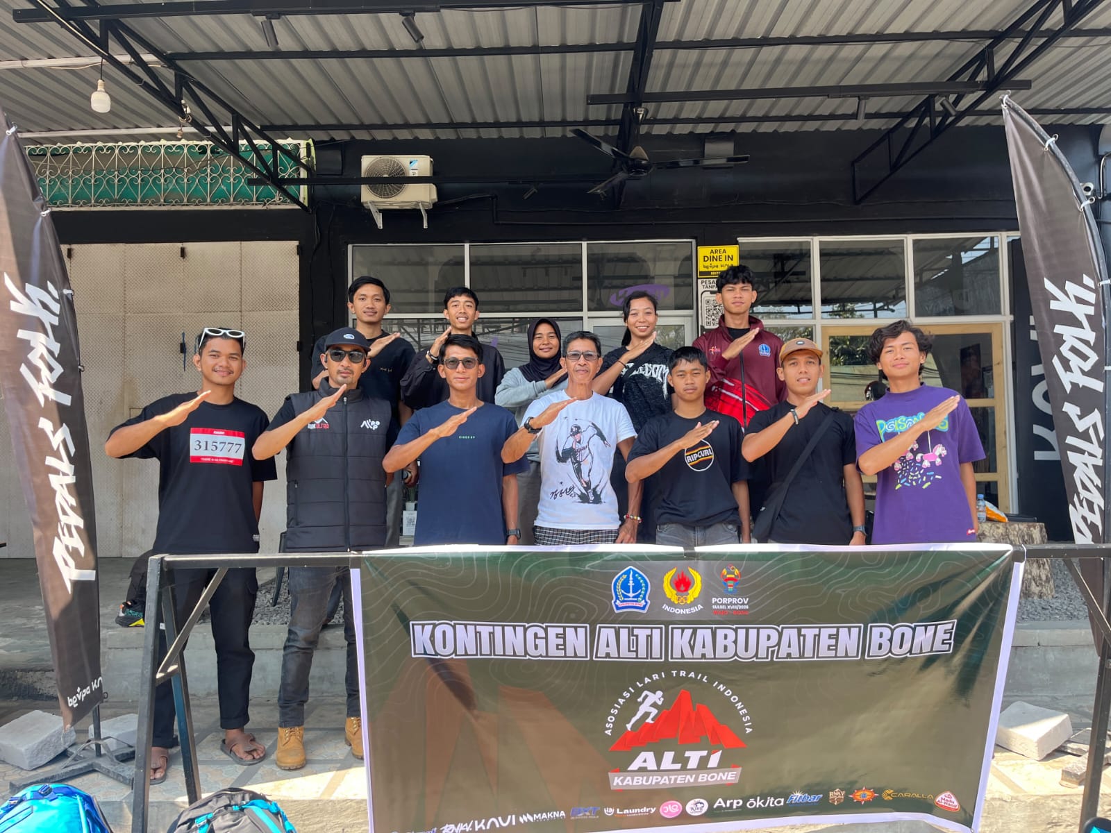 ALTI Bone Raih Dua Perak di Eksibisi Lari Trail Porprov Sulsel XVIII