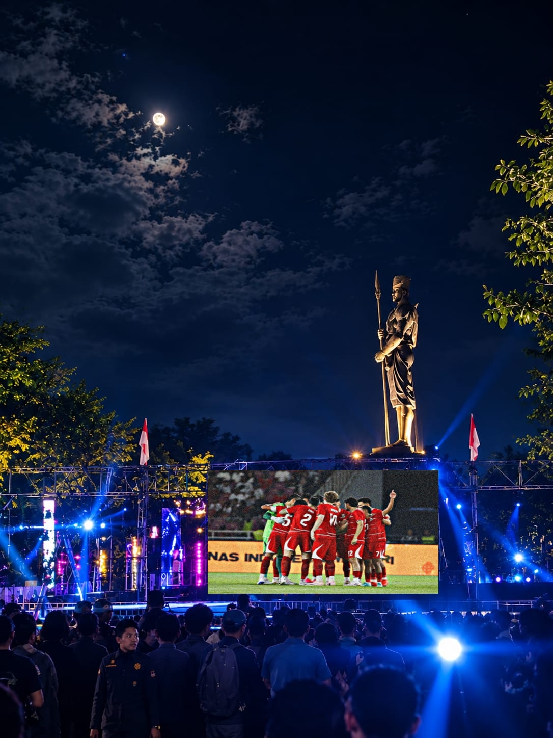Timnas Indonesia Juara, Warga Bone Larut dalam Kegembiraan