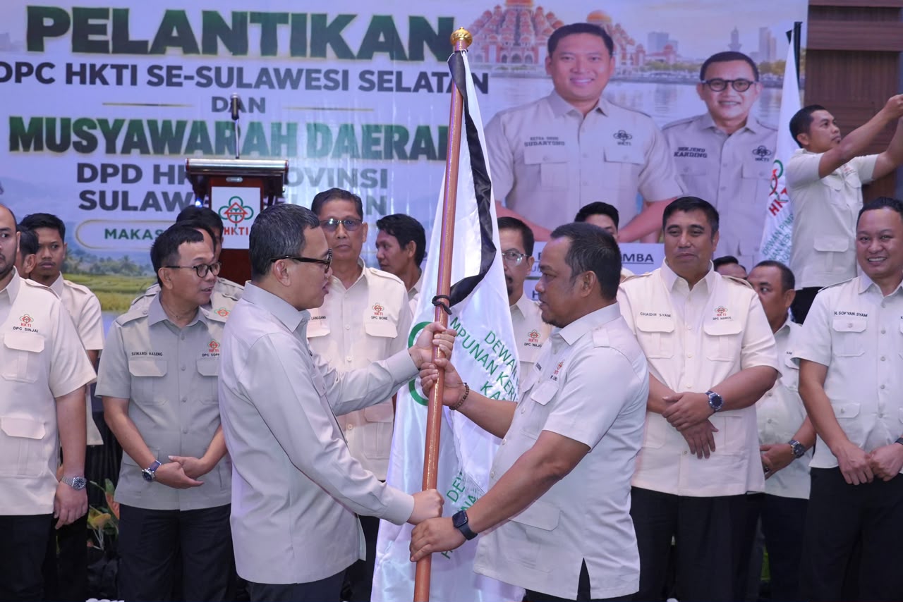 Bupati Luwu Pimpin HKTI, Petani Didorong Dapat Dukungan Program Lebih Besar