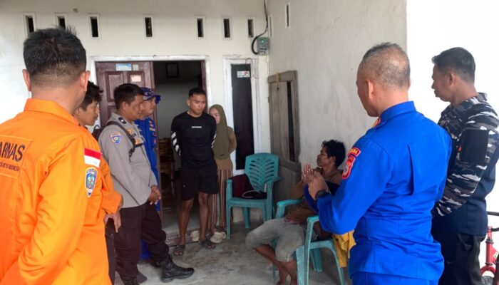 Mesin Katinting Rusak, Nelayan Asal Waetuwo Ditemukan Selamat Usai 2 Hari Hilang di Teluk Bone