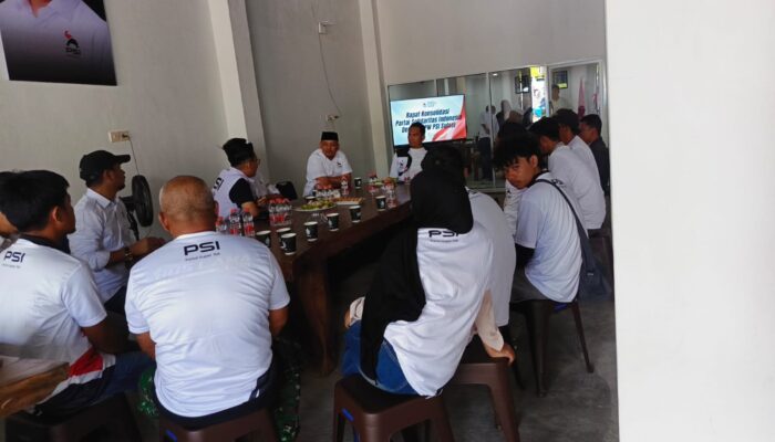 Perkuat Basis di Daerah, PSI Bone Gelar Rapat Konsolidasi